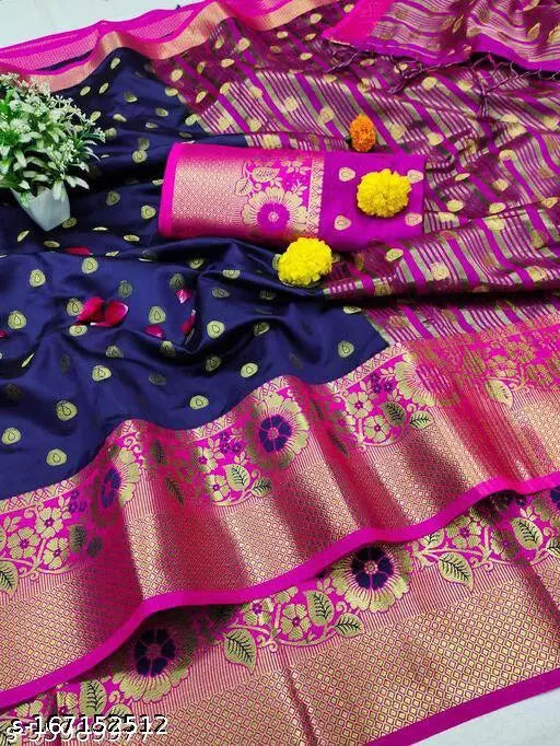 ASHRUTI GORGEOUS FANCY JACQUARD SAREE