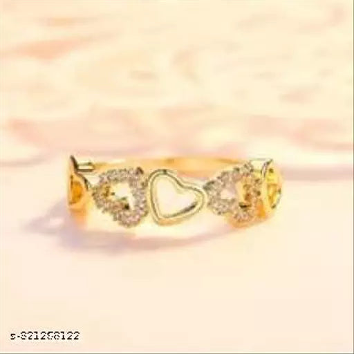 Enchanted Garden: Floral Gemstone Women's Ring for Grils