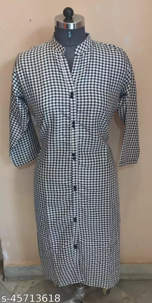 Women Pure Cotton  Kurti