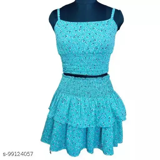 Women's tops & bottom set Ethnic Skirt and Top