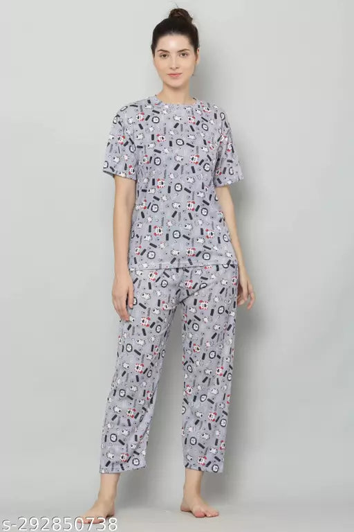 Women Top & Pant & Nikkar Set 3pc