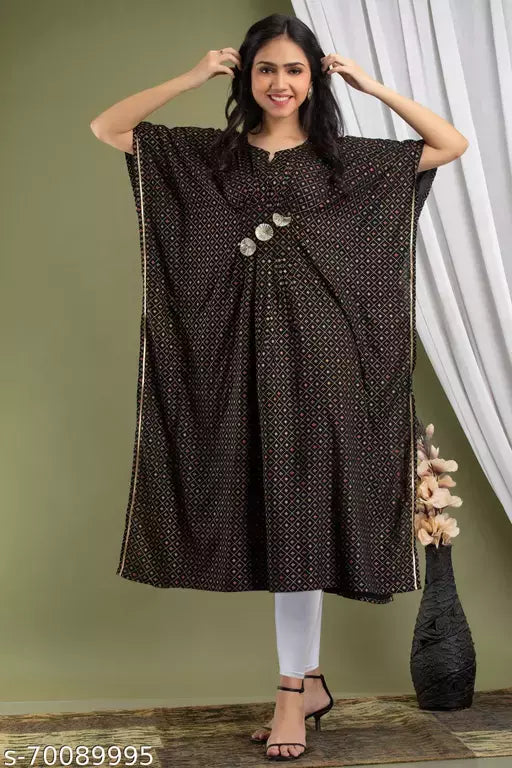 Mialo fashion kurti style kaftan for women.