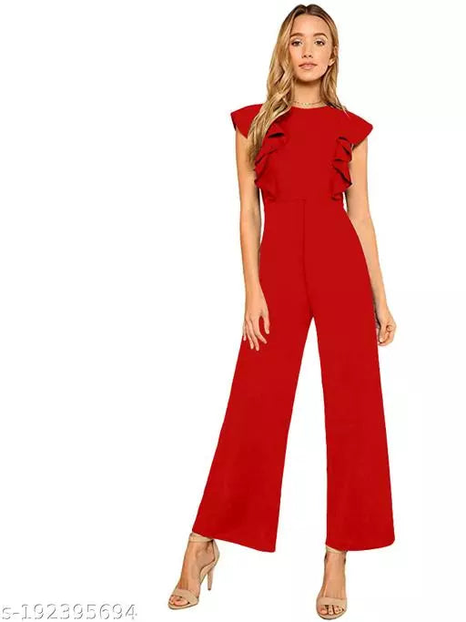 Womens Red JumpSuit
