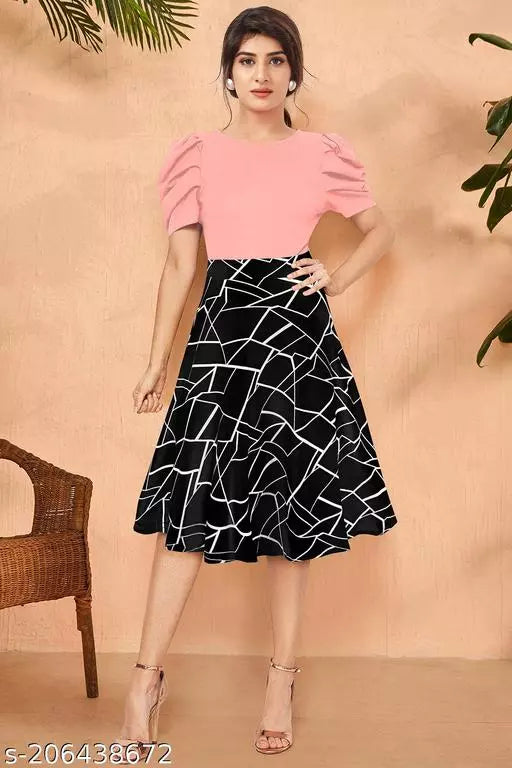Women"s Printed Dress