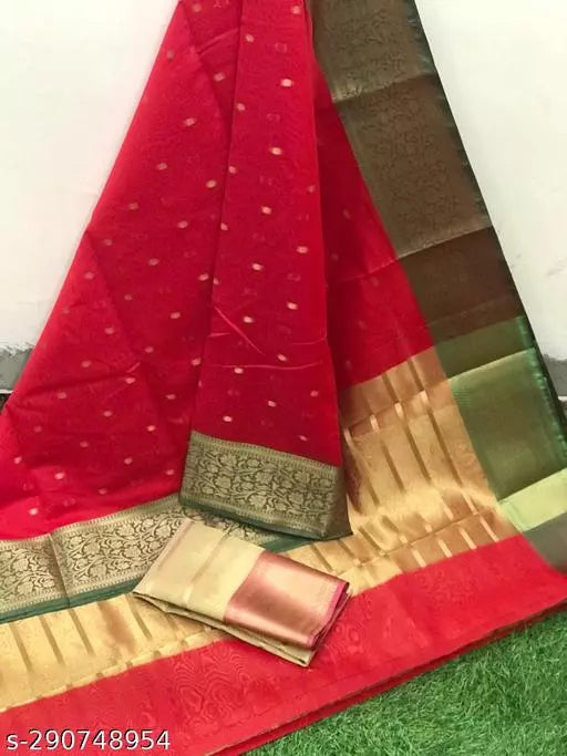Soft Silk Buti Saree