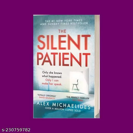 THE SILENT PATIENT Paperback – 15 July 2019 by Alex Michaelides  (Author)