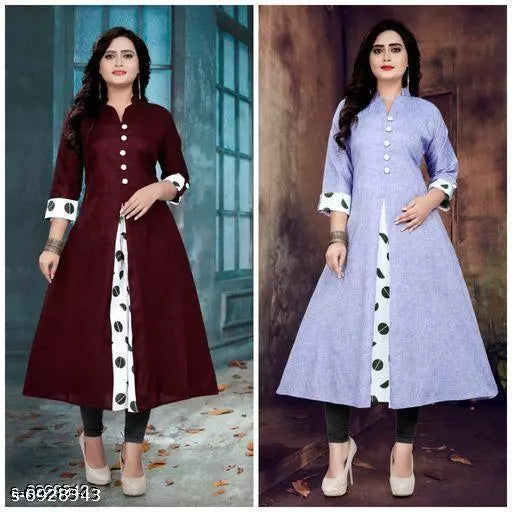 Women's Printed Khadi Cotton Kurti