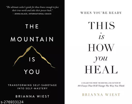Brianna Wiest 2 Books Set: Mountain Is You + This Is How You Heal (English  Paperback)
