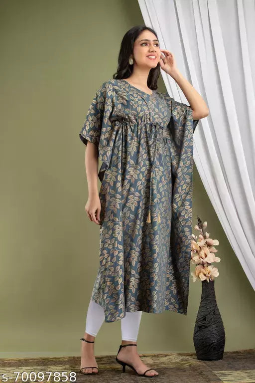 Mialo fashion kurti style kaftan for women.