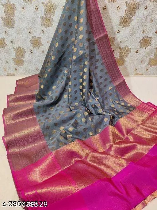 Soft Linen Saree