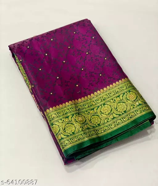Banarasi Satin Tanchui Saree