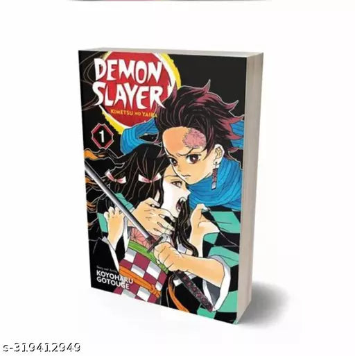 DEMON SLAYER VOL. 1  MANGA ( KIMETSU NO YAIBA )