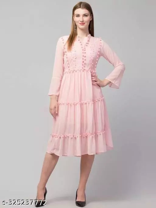 Pompom_Dress_Fro Woman