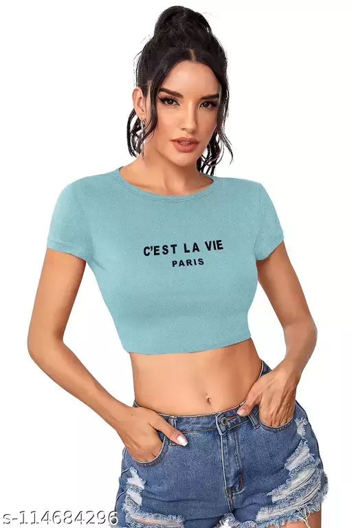 DHUNKI Women's Croptop