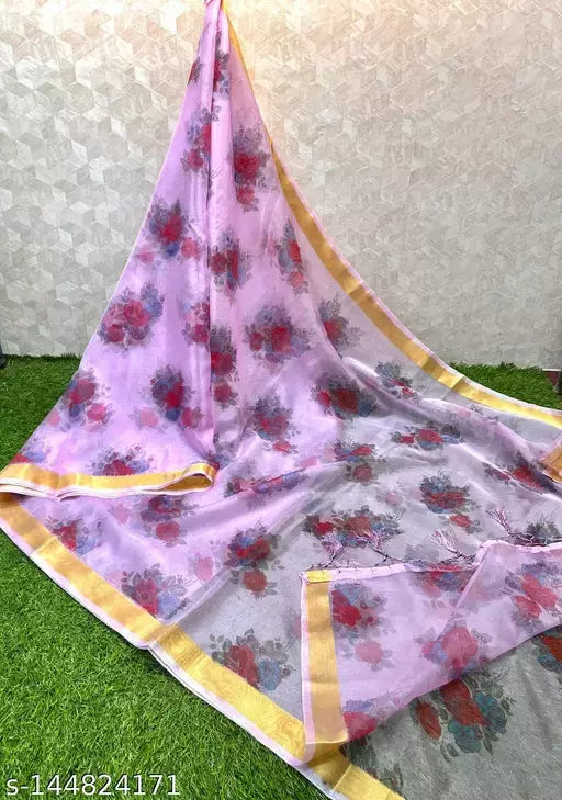 Organza Silk Saree