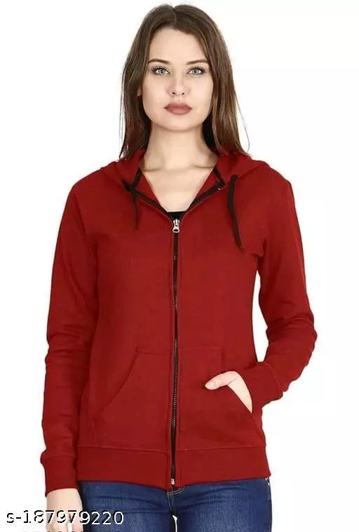 BPT Designer Flish Hood Jacket For Womens Girls