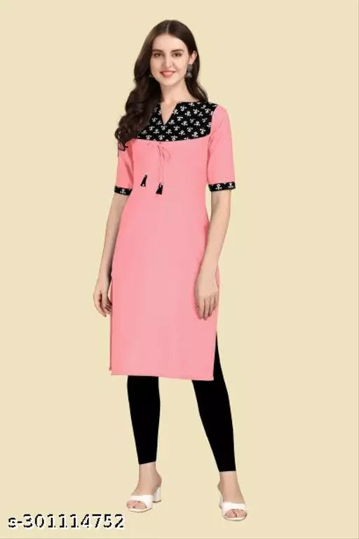 QVAZOR Stylish Fancy Trendy Kurti For Women For Party Wedding Festival Functions