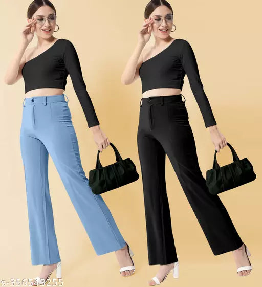 Elegant Fashionista Women Palazzos