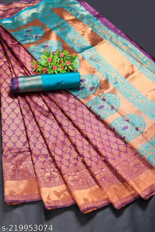 BANARASI SILK SAREE BY VAIDIK ETHNIC