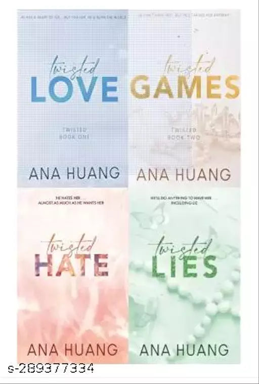 Twisted Series :- Twisted Love + Twisted Games + Twisted Hate + Twisted Lies (Paperback  Ana Huang)  (Paperback  Ana Huang)