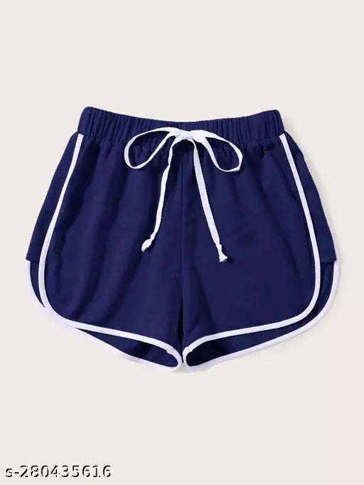 Vivient Women Blue Shorts