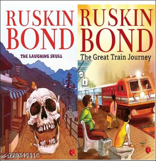 The Great Train Journey + The Laughing Skull (Set of 2 Books)