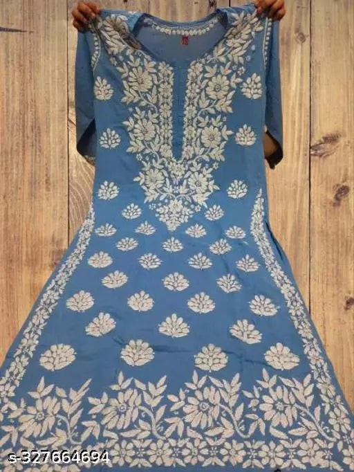 BEST EMBROIDERY RAYON KURTA