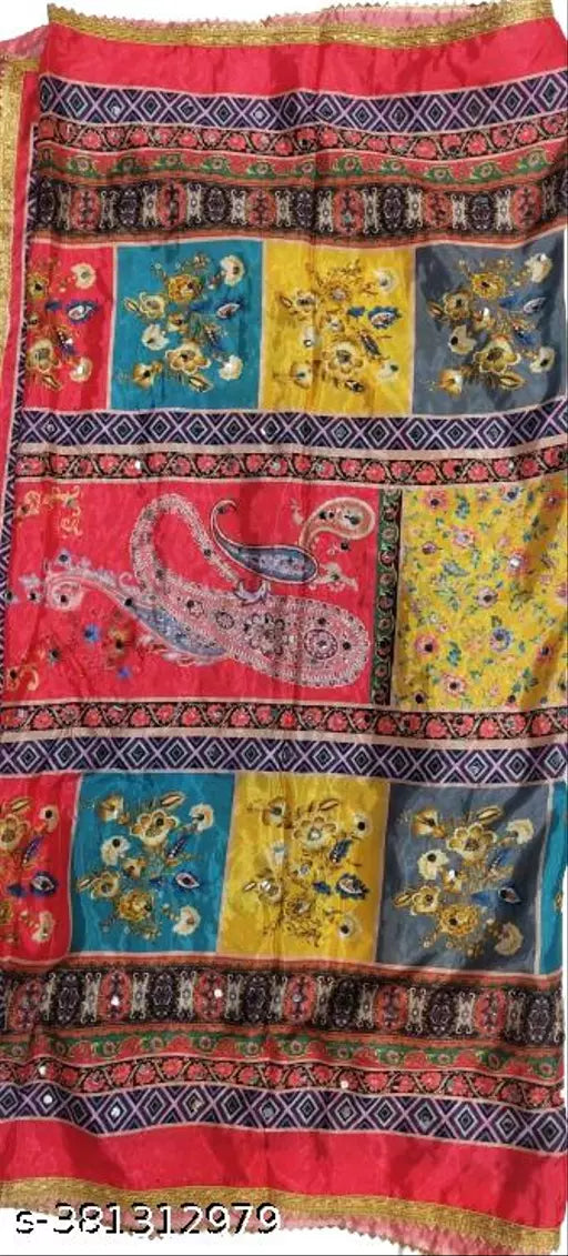 Fashion Zest Chinon Pakistani Dupatta