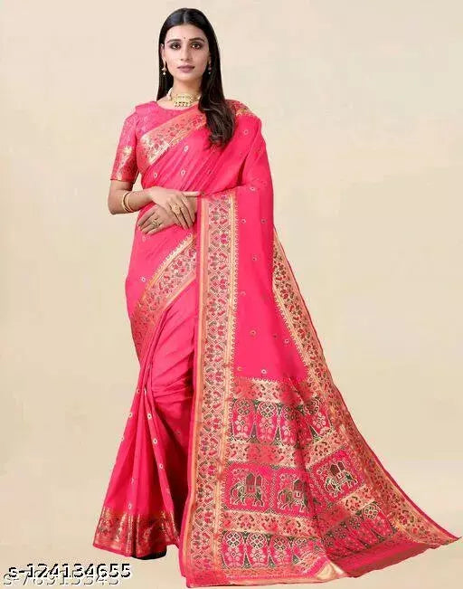 BANARASI SILK SAREE BY VAIDIK ETHNIC