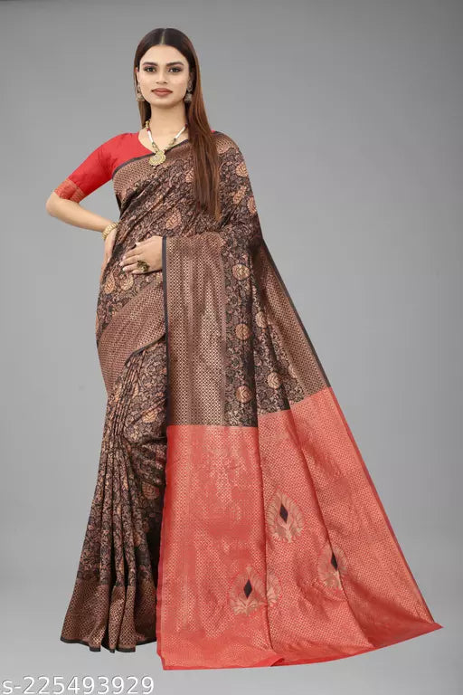 BANARASI SILK SAREE BY VAIDIK ETHNIC