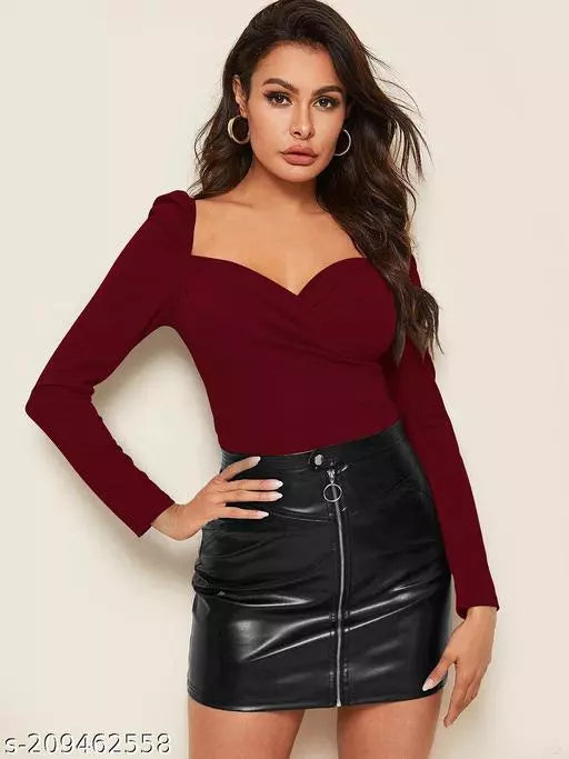WOMEN'S PLAIN TOP