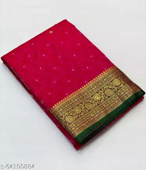 Banarasi Satin Tanchui Saree
