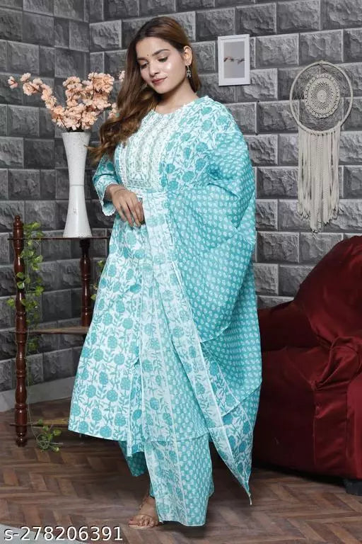 Aagam Attractive Women Kurta Sets