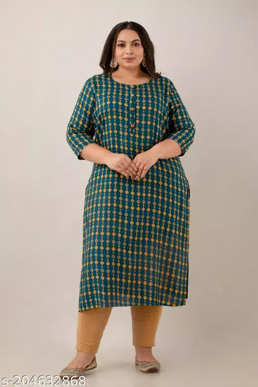 Plus size Rayon Kurti