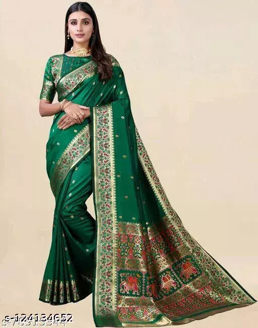 BANARASI SILK SAREE BY VAIDIK ETHNIC