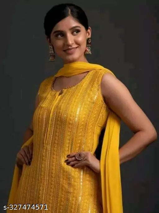 Aagyeyi Voguish Women Kurta Sets