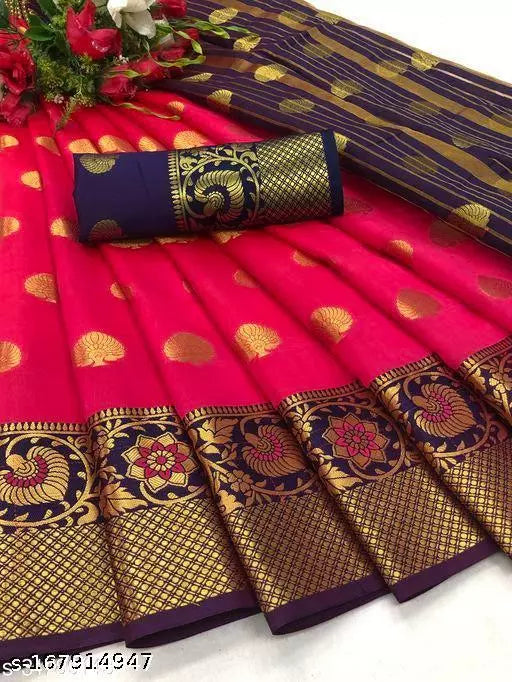 ASHRUTI GORGEOUS FANCY JACQUARD SAREE