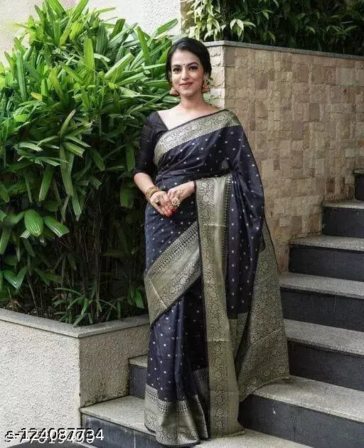 BANARASI SILK SAREE BY VAIDIK ETHNIC