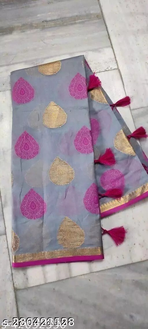 Soft Linen Saree