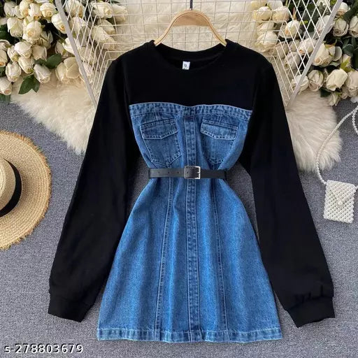 DENIM DRESS