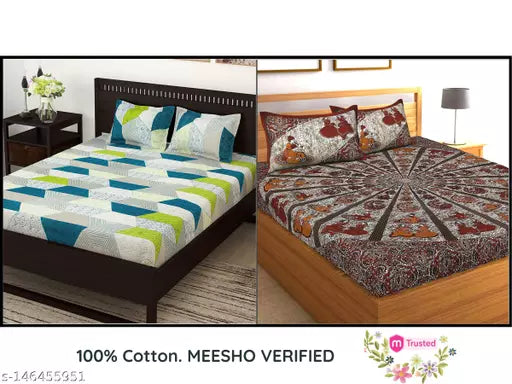 Bedsheet Combo Set Cotton