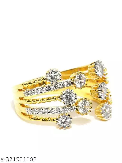 Chic Elegance: Adjustable Artificial Rings Collection for Women & Girls - Affordable Luxury in Every Design