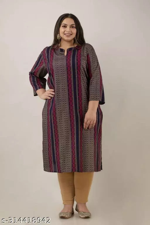 Stylish and Comfortable Plus-Size Kurti for Women