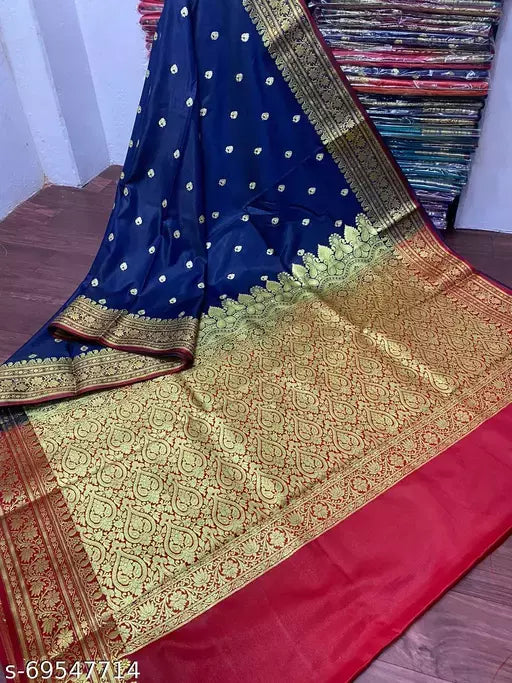 Banarasi Handloom Katan Silk Saree