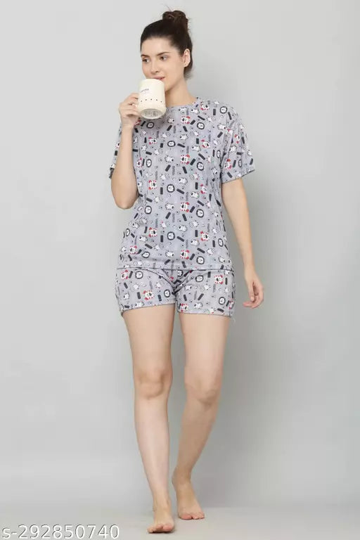 Women Top & Pant & Nikkar Set 3pc