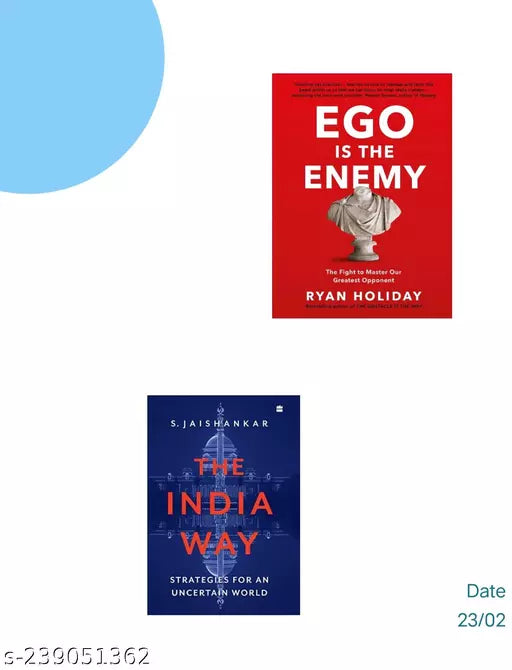 EGO IS THE ENEMY + THE INDIA WAY