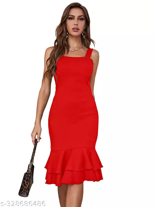 Women Bodycon Westen Dress