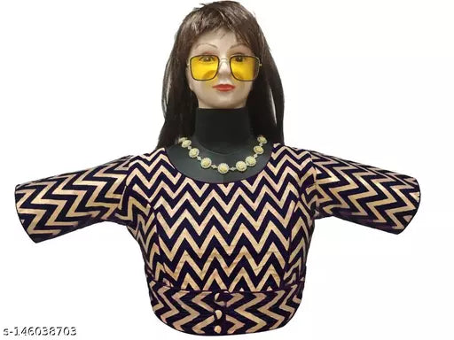 MANIKARNIKA FANCY SNAKE PATTEN GORGEOUS BLOUSE
