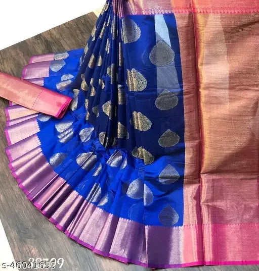 Banarasi Soft Silk Zari Boota Saree
