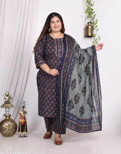 Swasti Woman Kurta set- Cotton kurta set